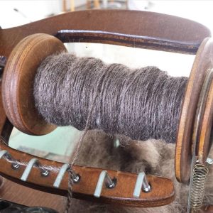 Learn how to spin and weave using natural fibres from Cath @puckanddougalwool.